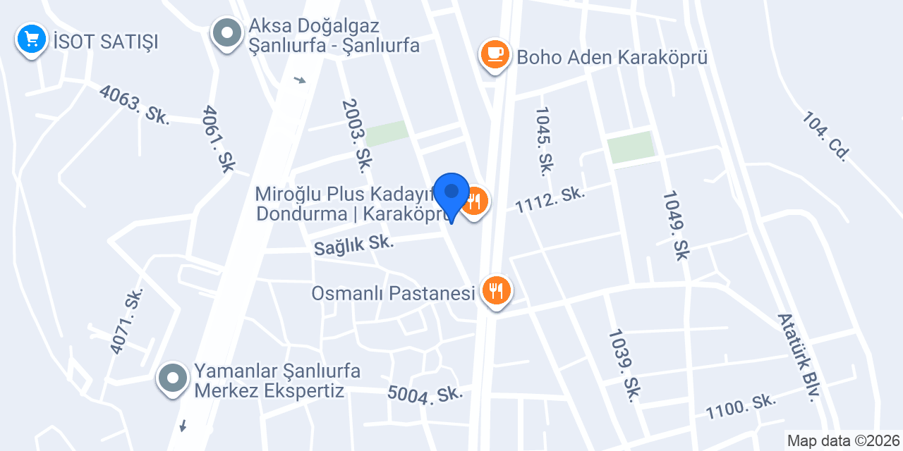 YAŞAM ECZANESİ KARAKÖPRÜ konumu