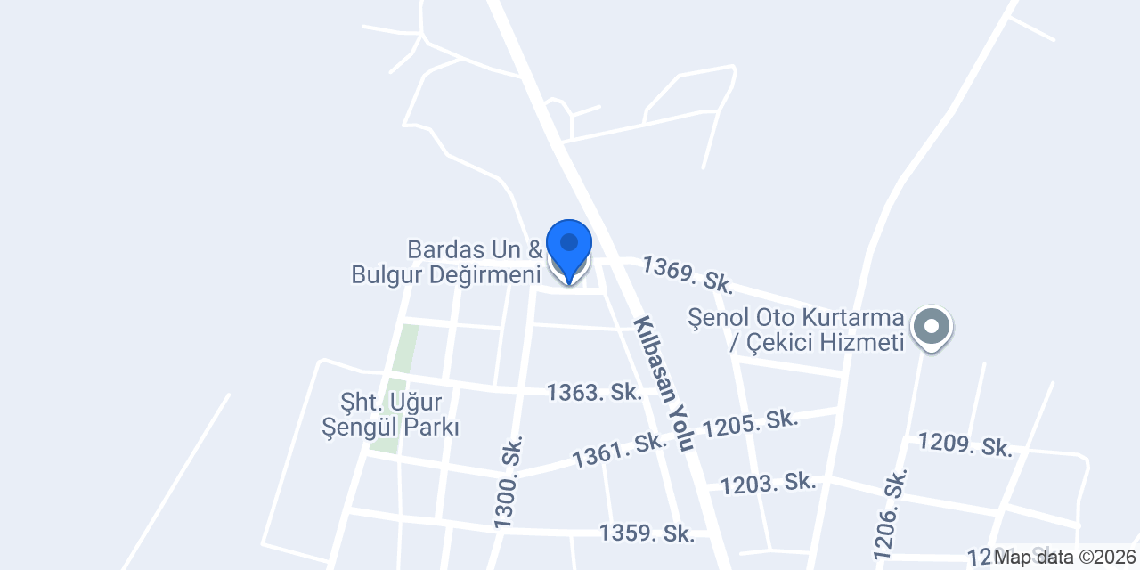 Bardas Un & Bulgur Değirmeni konumu
