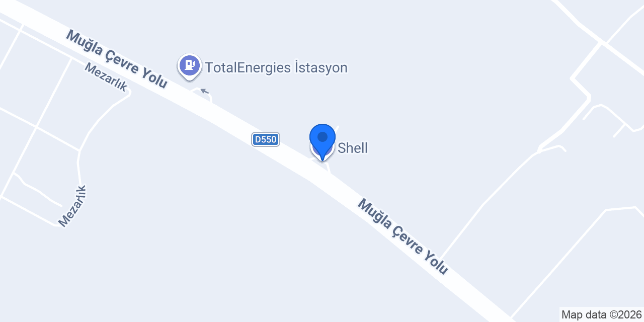 Shell konumu