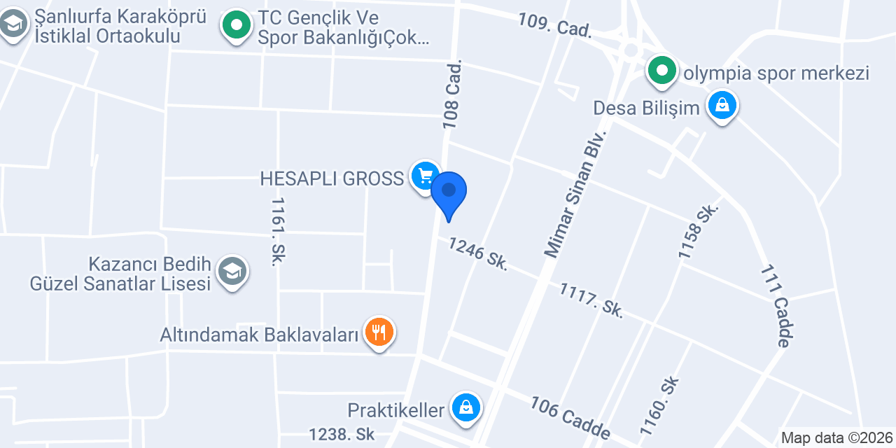 Güzelşehir Demirkol Aile Kasabı konumu
