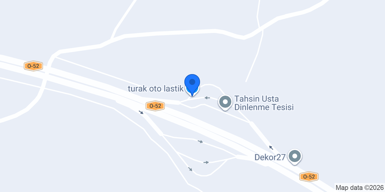 turak oto lastik konumu