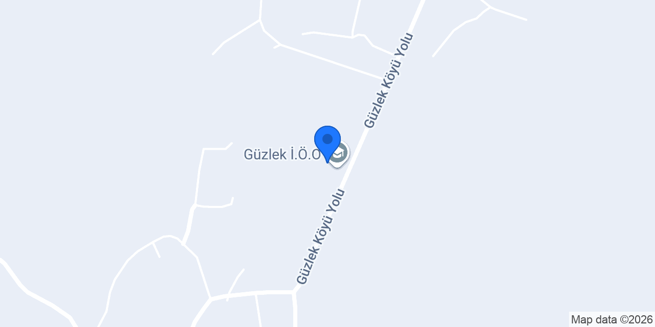Güzlek İ.Ö.O konumu