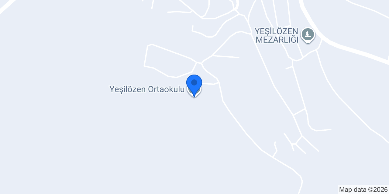 Yeşilözen Ortaokulu konumu