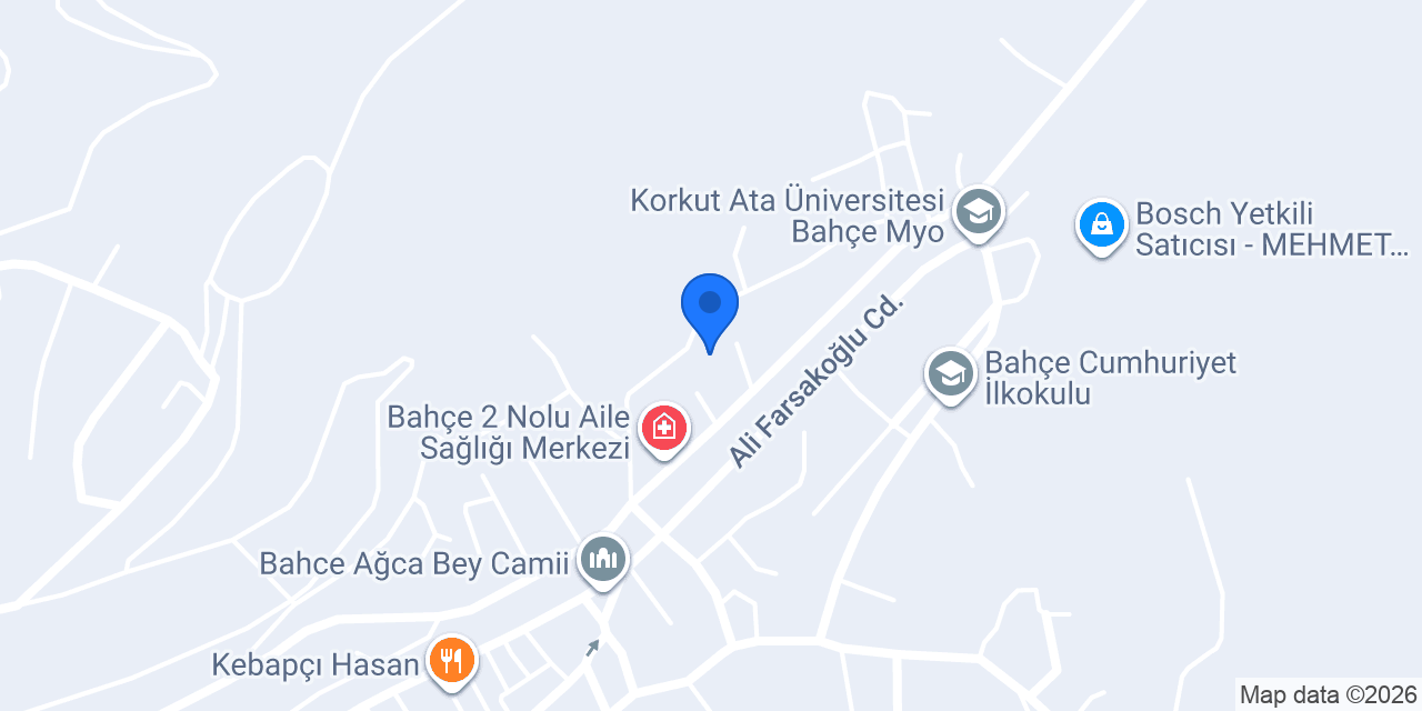 BahçeHisar Yapı konumu