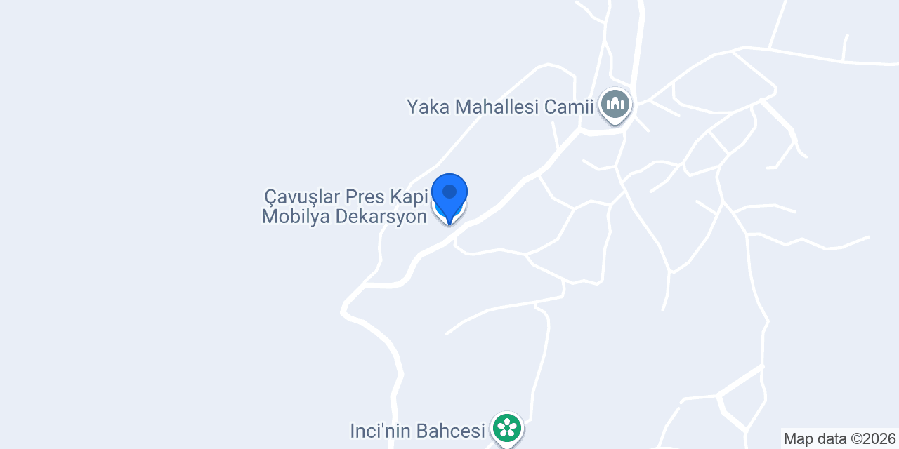 Çavuşlar Pres Kapi Mobilya Dekarsyon konumu