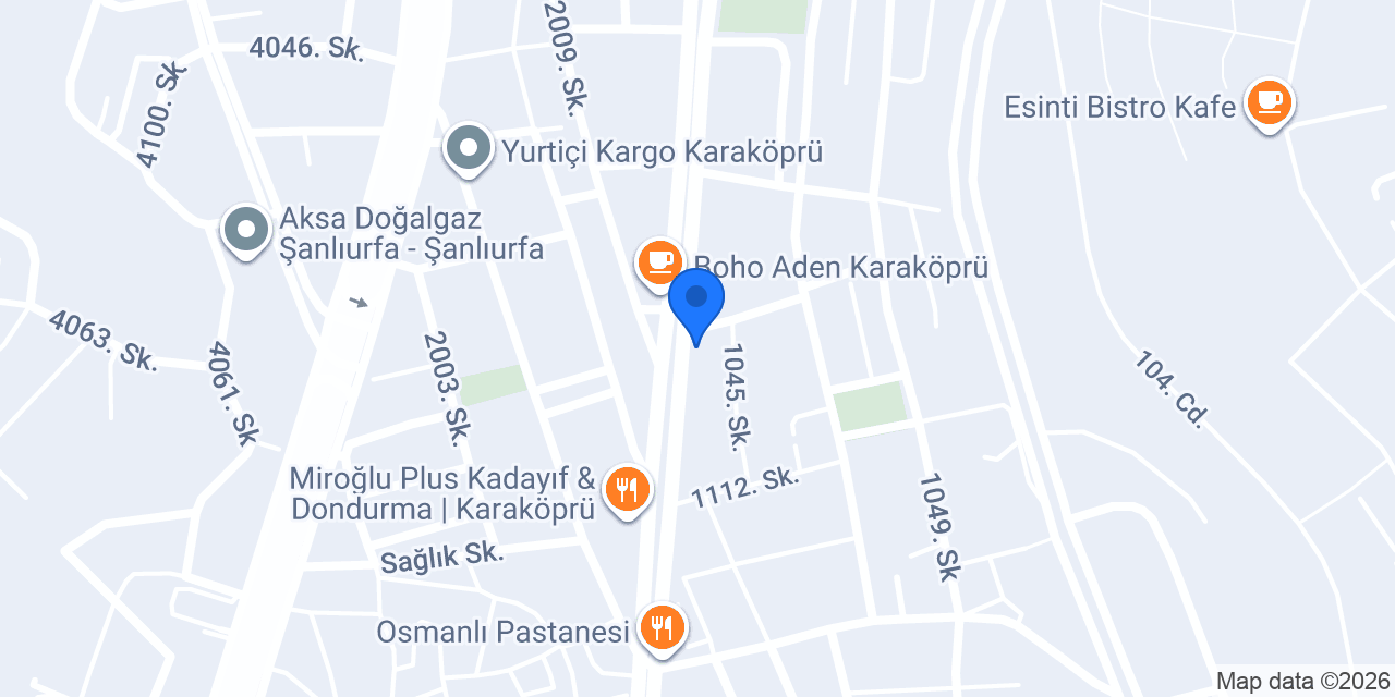 Schafer Şanlıurfa konumu