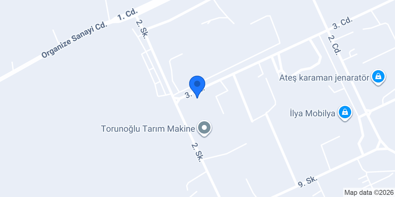 TessaMachinery konumu
