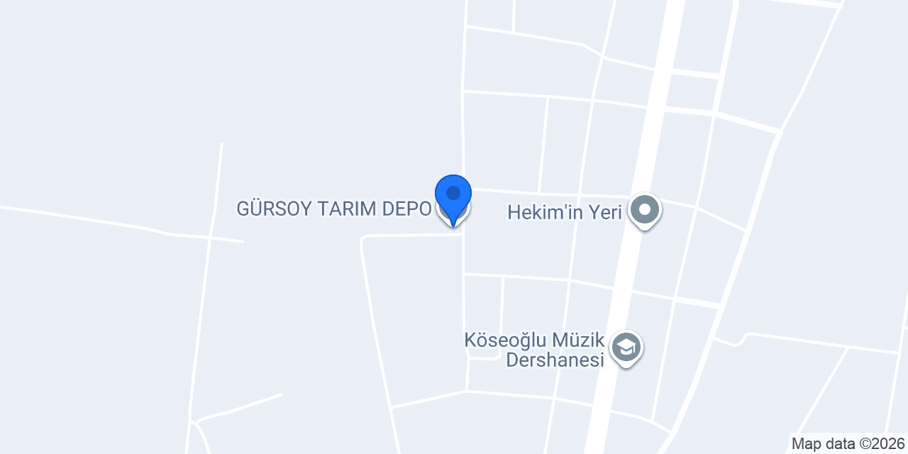GÜRSOY TARIM DEPO konumu