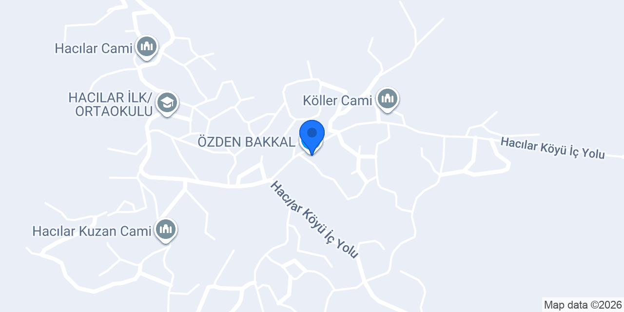 ÖZDEN BAKKAL konumu