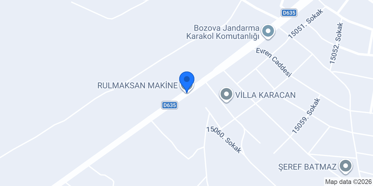 RULMAKSAN MAKİNE konumu
