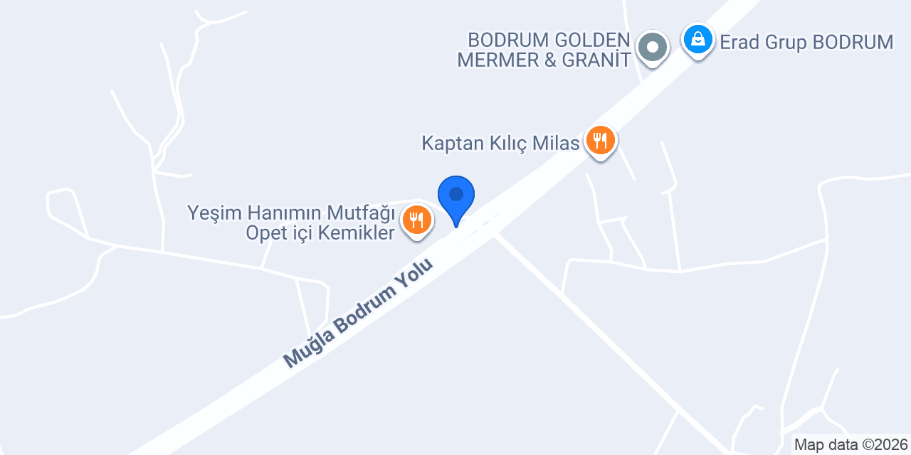 BODRUM BDR RENTACAR konumu