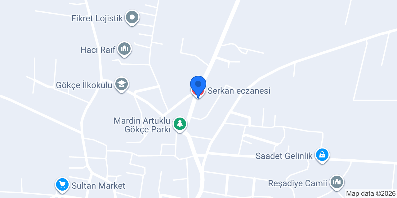 Serkan eczanesi konumu
