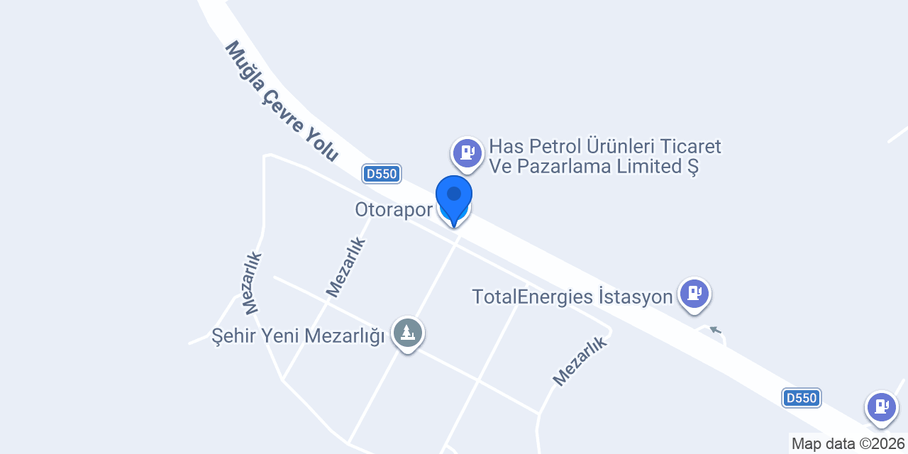 Otorapor konumu