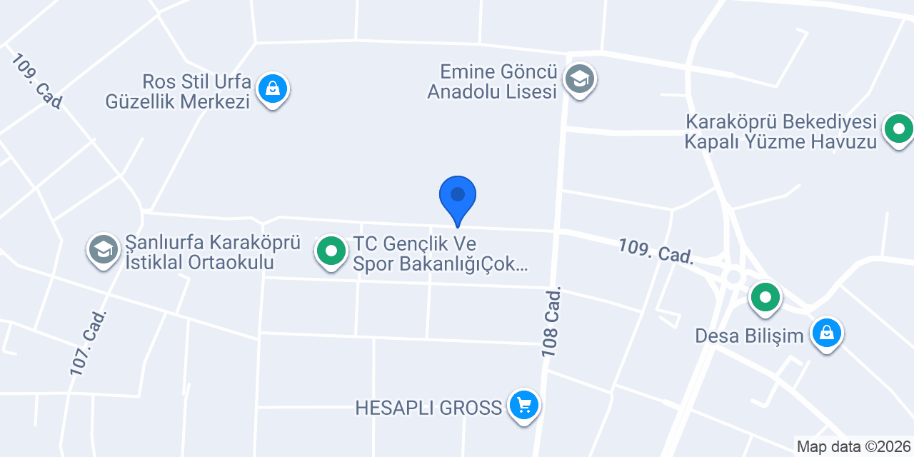 KARAKÖPRÜ DOĞALGAZ ARIZA konumu
