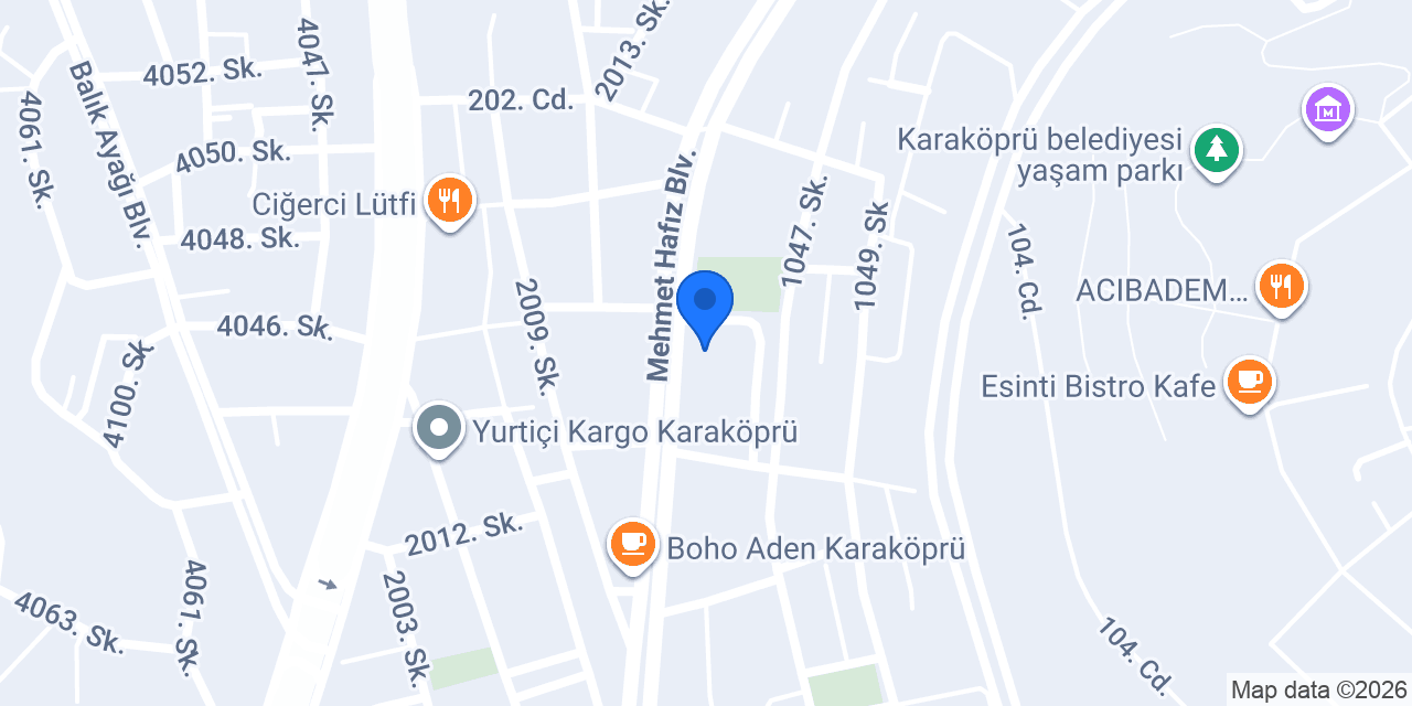 ENDER EMLAK konumu