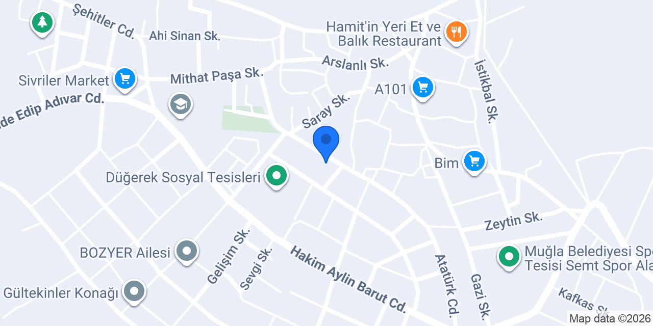 Şengül Mimarlık konumu