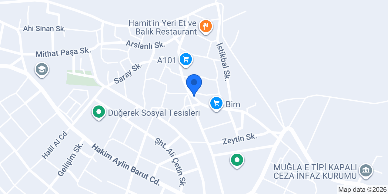Çınar Market konumu