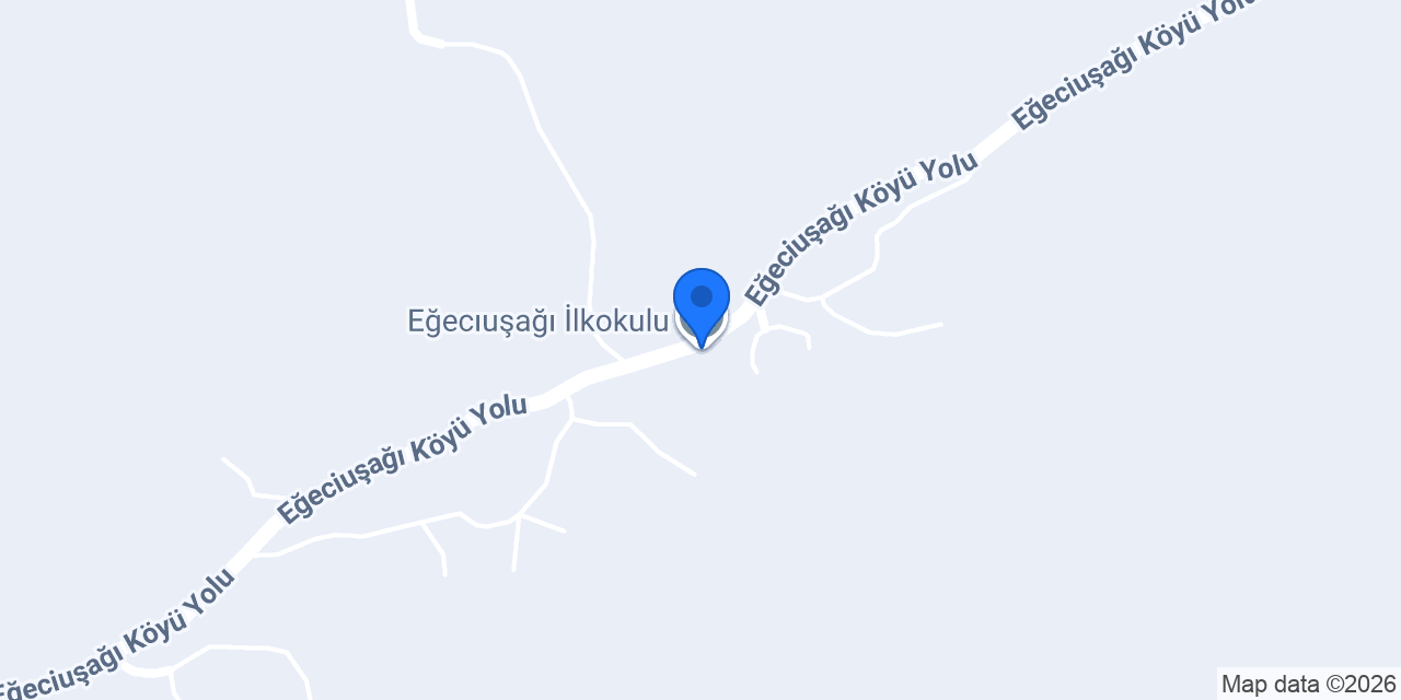 Eğecıuşağı İlkokulu konumu