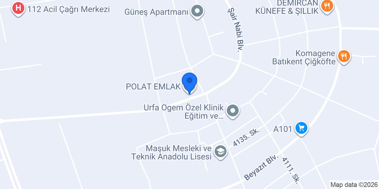 POLAT EMLAK konumu