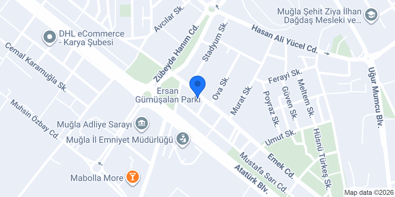 Av. DİDEM KÖSEOĞLU ÇELEBİ Hukuk Bürosu konumu