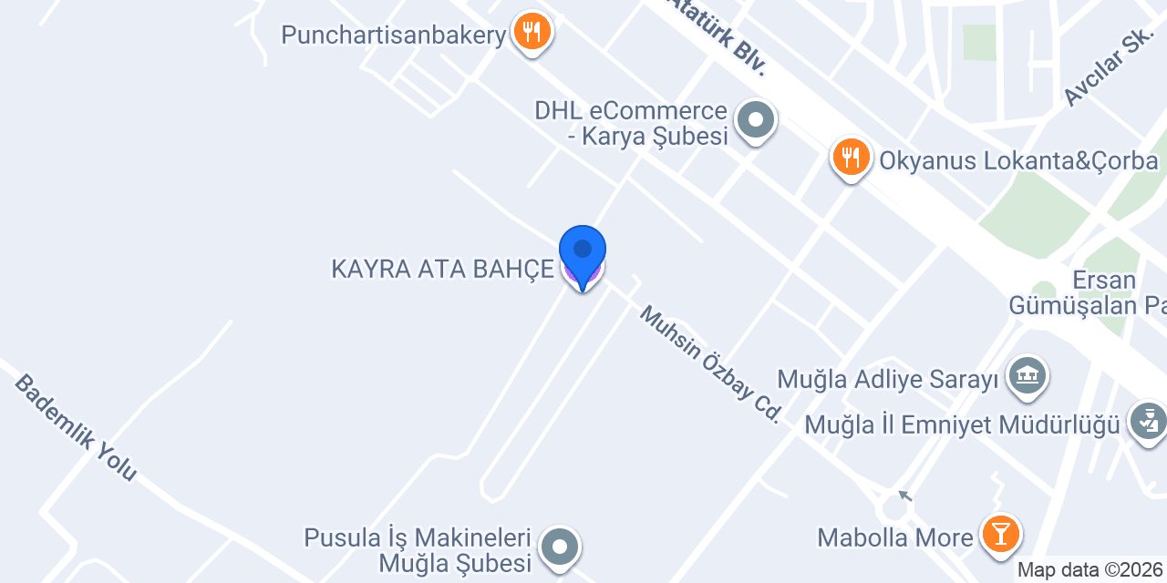 KAYRA ATA BAHÇE konumu