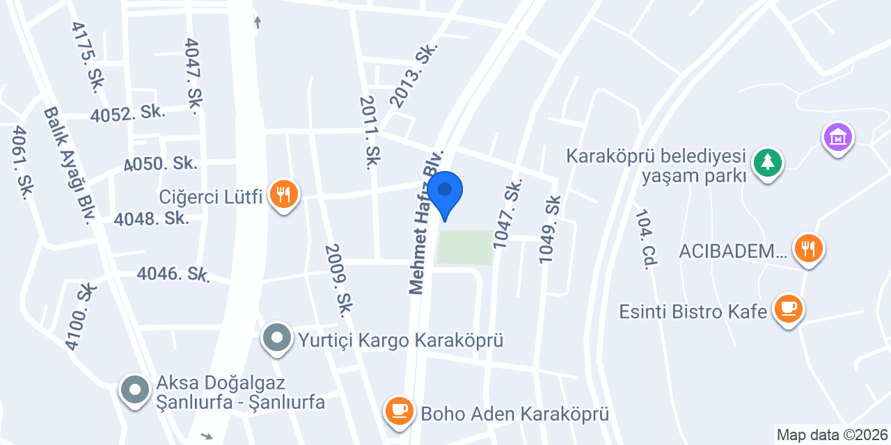 Elif Et ve Piliç Market konumu