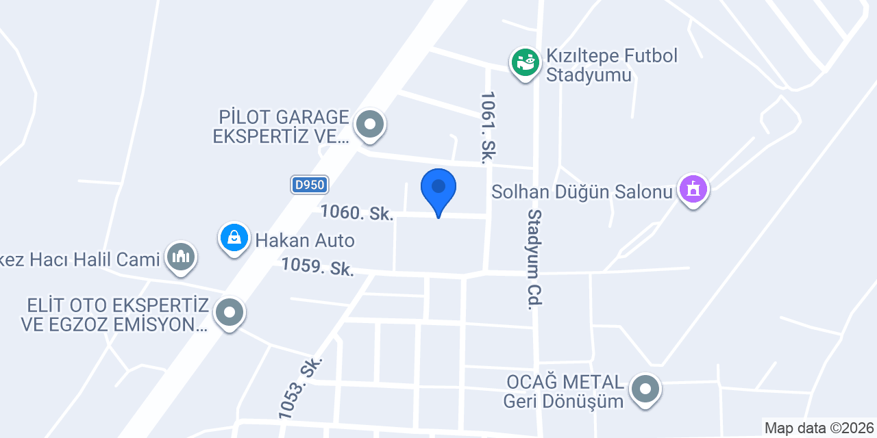Öz altaş hafriyat konumu
