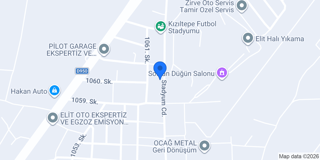 Özdilek Ev Tekstili konumu