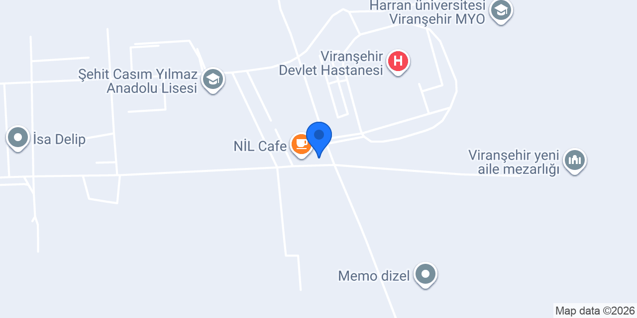 HAS KEBAB SALONU VİRANŞEHİR konumu