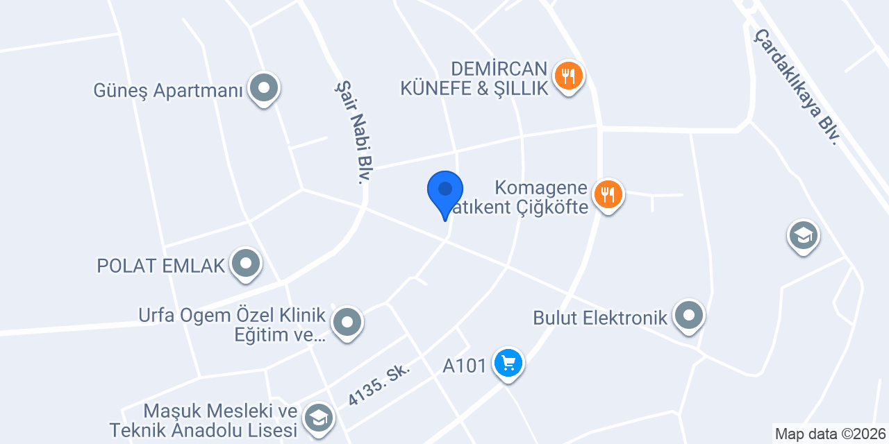 DÜRÜST EMLAK konumu