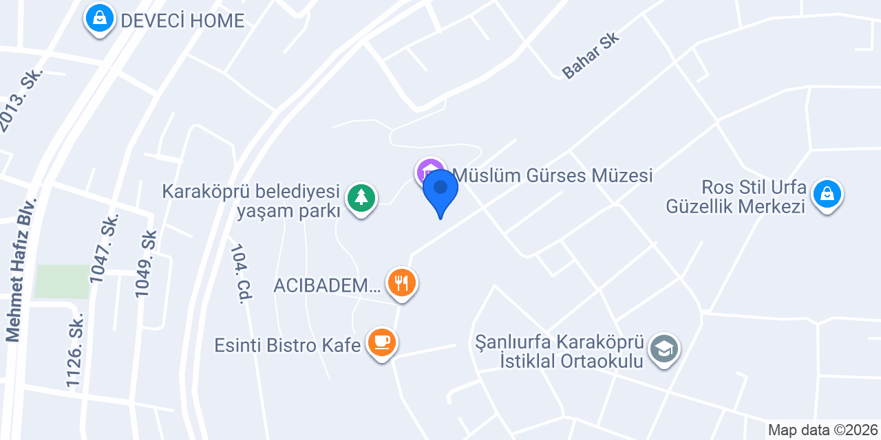 Terzi Mustafa/ş.urfa konumu