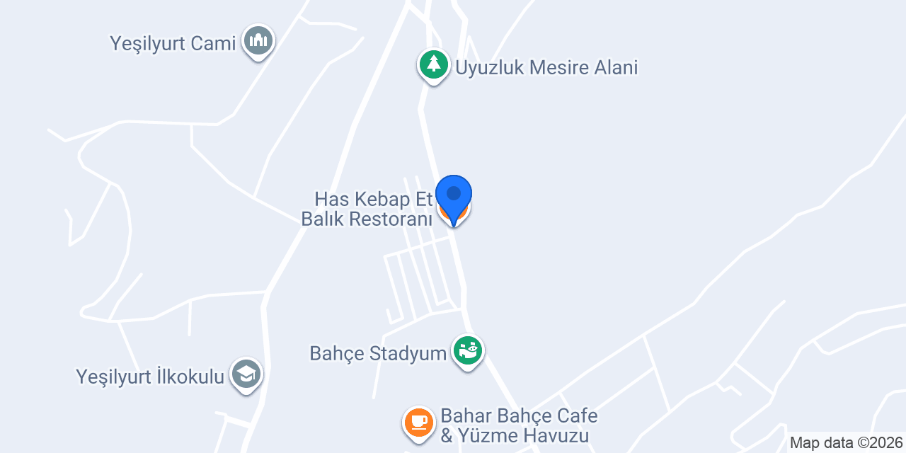 Has Kebap Et Balık Restoranı konumu