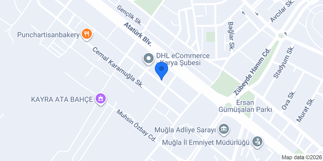Muğla Delta İlaçlama konumu
