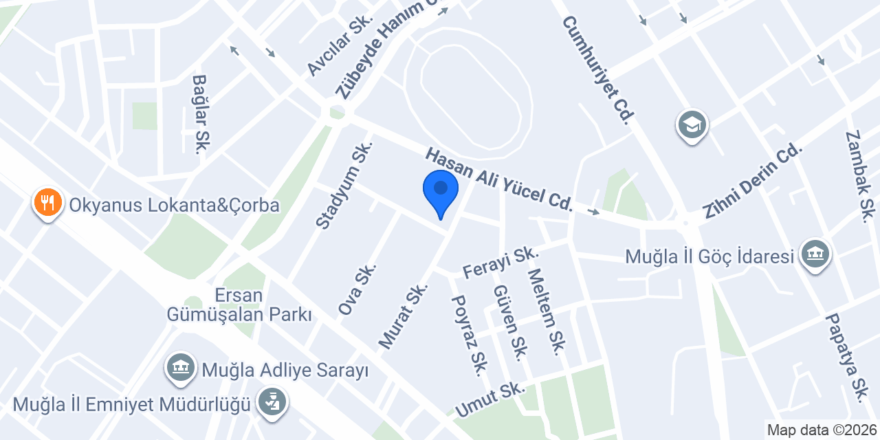 BANDA KİTAP KIRTASİYE MUĞLA konumu