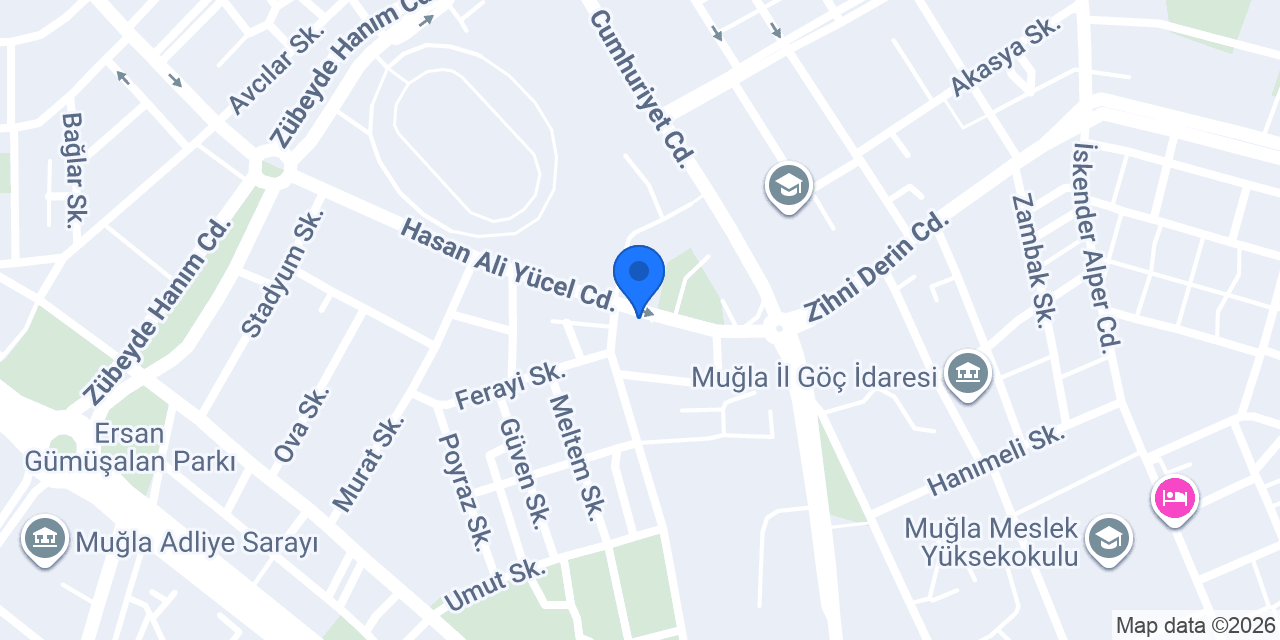 Muğla Kuruyemiş, Kuru Kahve konumu