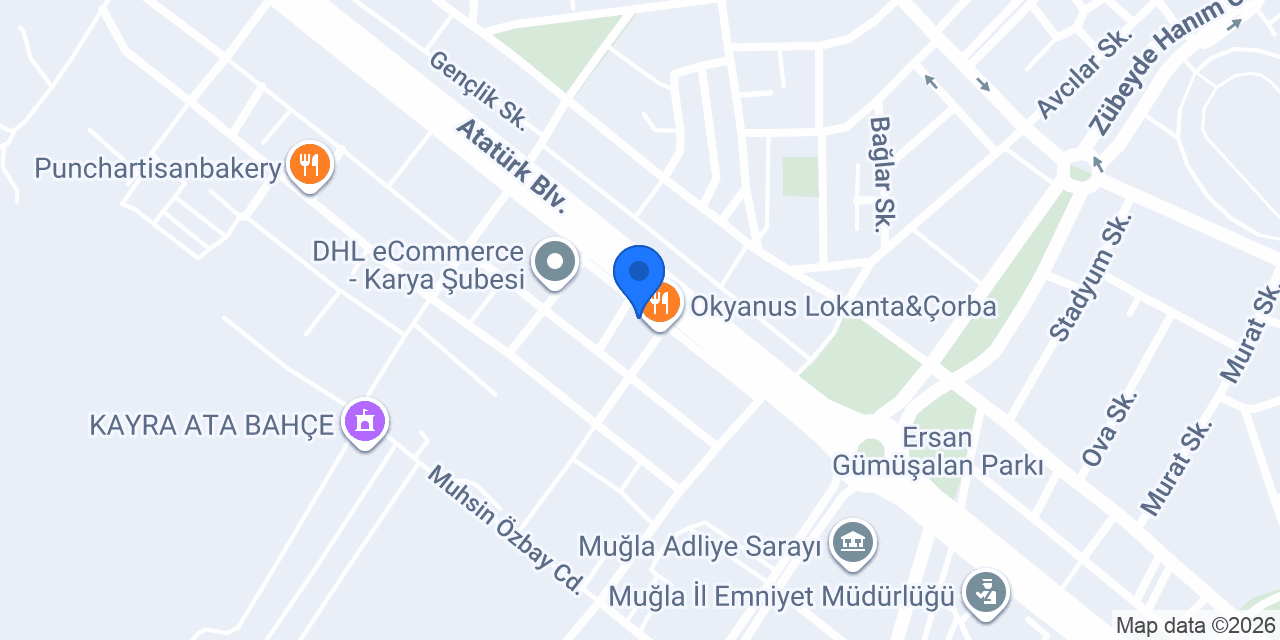 Acıktım Cem Usta Muğla konumu