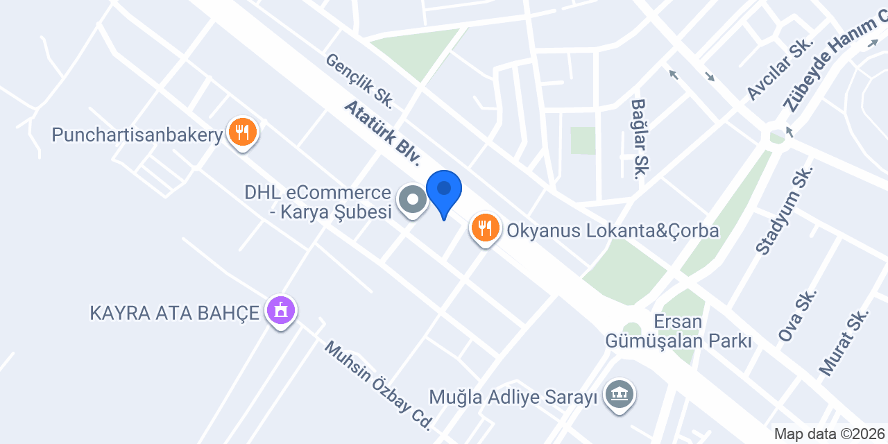 Şimşek Reklam konumu
