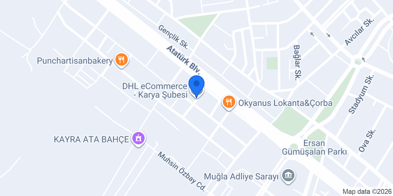 DHL eCommerce - Karya Şubesi konumu