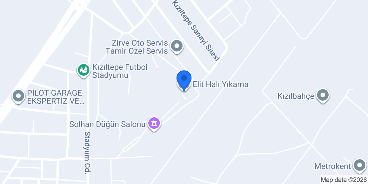Elit Halı Yıkama konumu