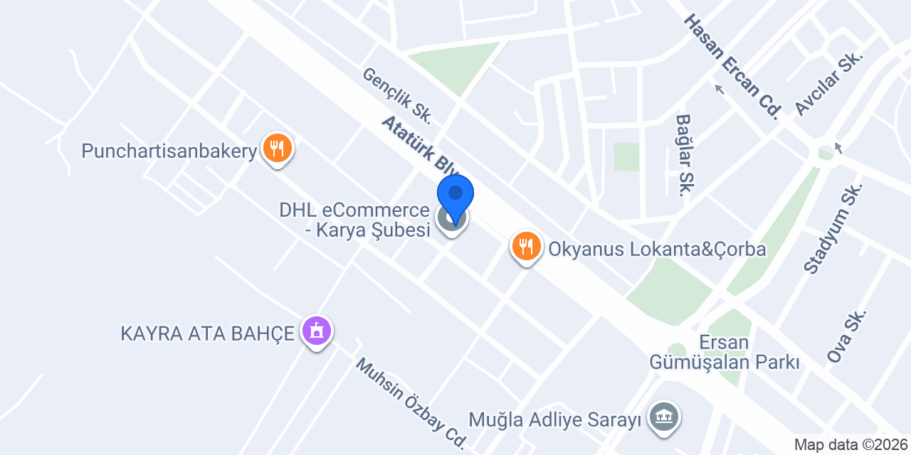 Sini Muğla Restaurant konumu
