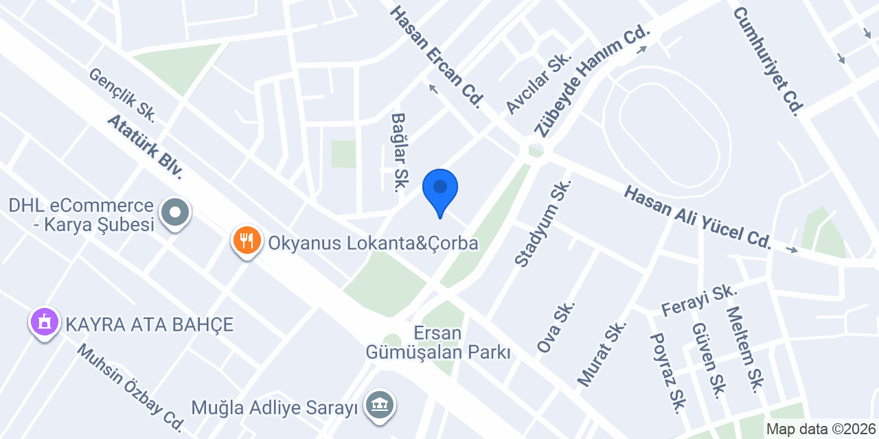 Op. Dr. Taylan Bodur muayenehanesi konumu