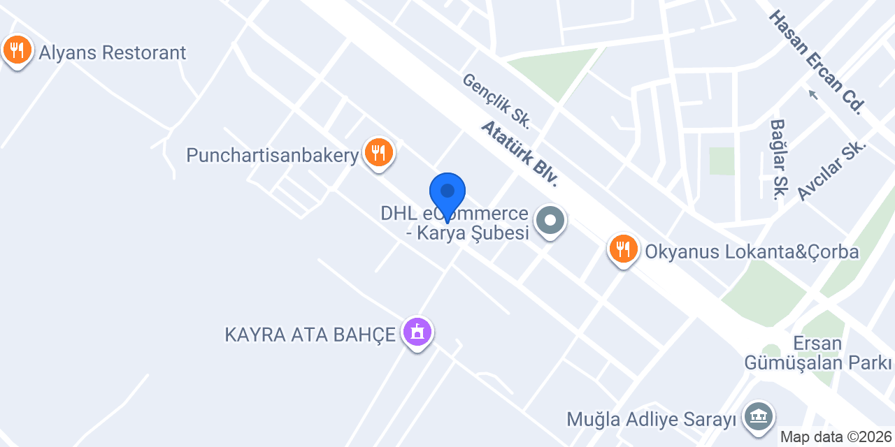 Hamza Çetinkaya Diş Kliniği konumu