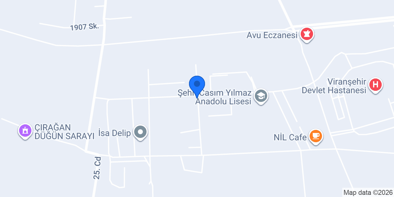 Viranşehir taksi konumu