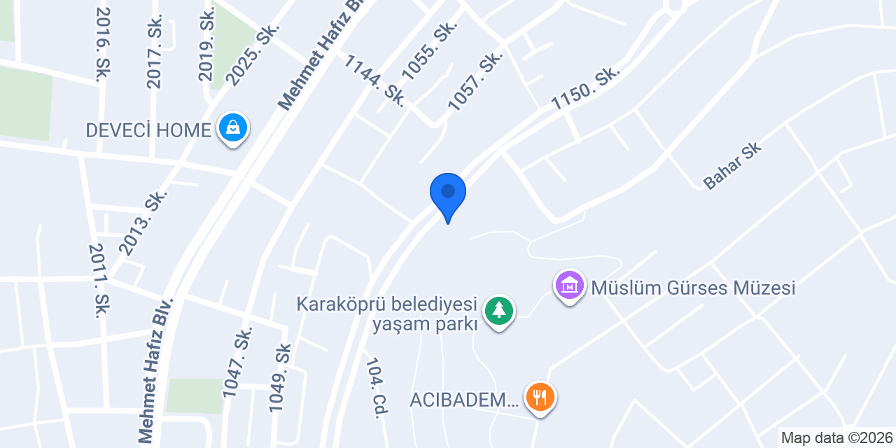 Parma Tasarım konumu