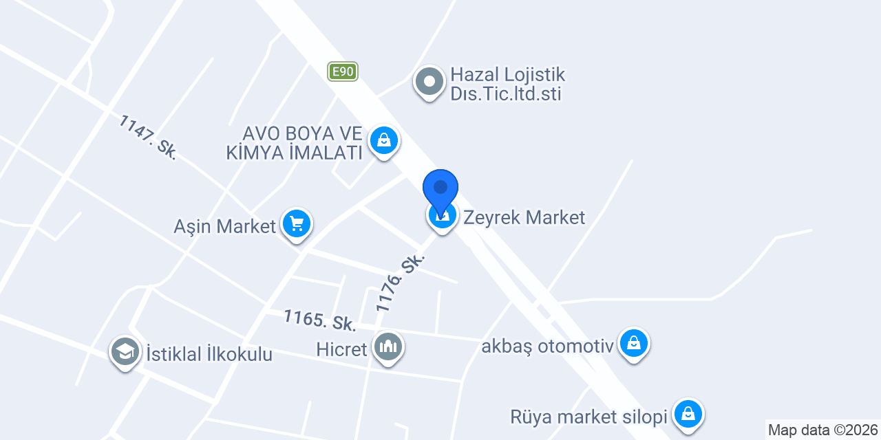 ZEYREK TRANS konumu