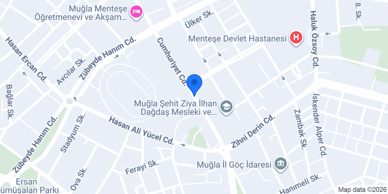 Öz-vet Veteriner Kliniği konumu