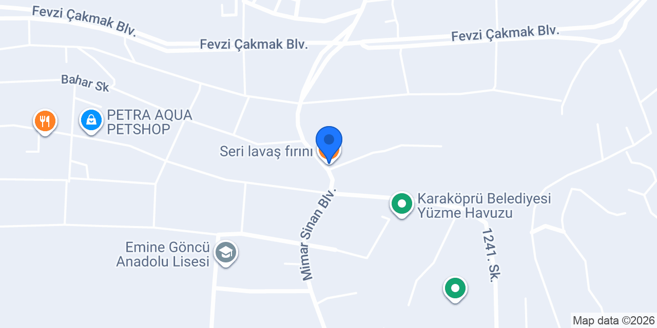 Seri lavaş fırını konumu