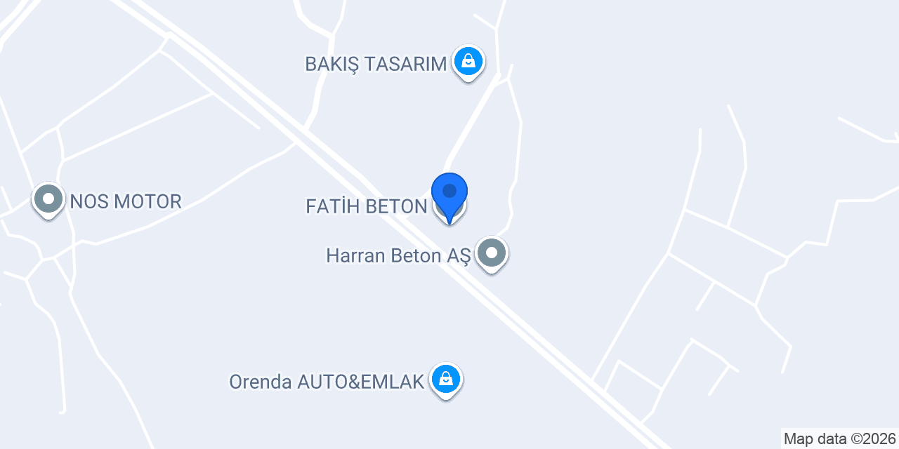 FATİH BETON konumu
