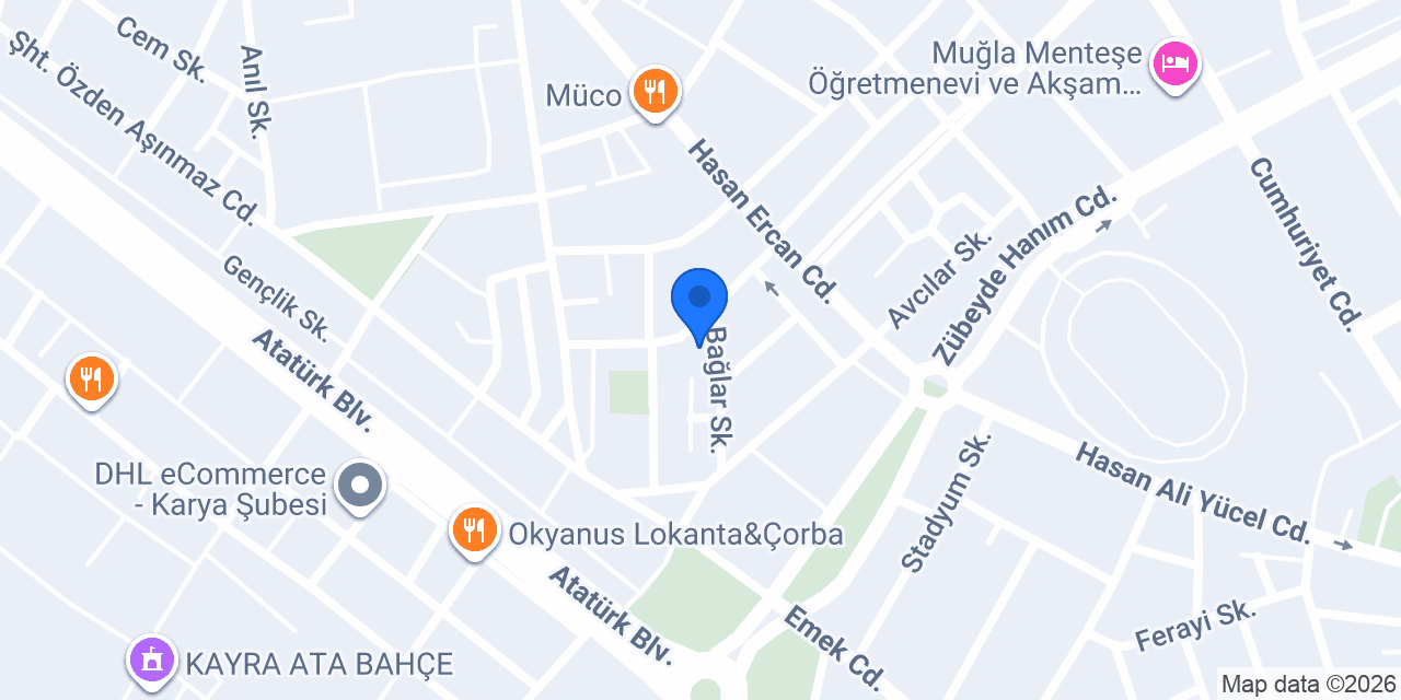 Av. Deniz Gökçe Oktar konumu