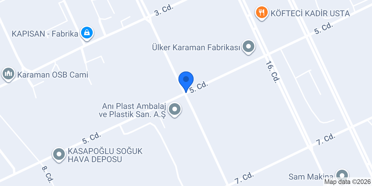 Safaoğlu Gıda konumu